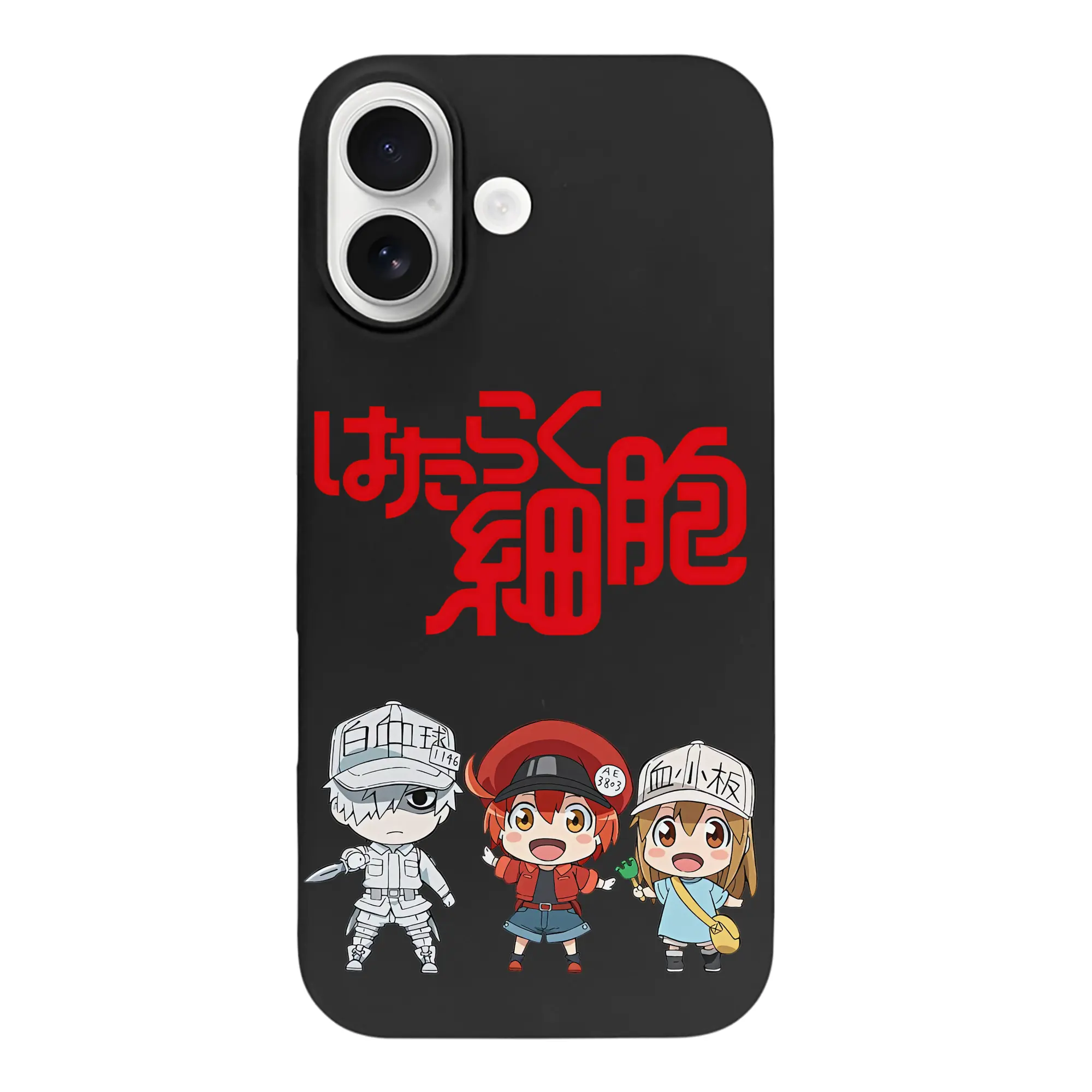 はたらく細胞 グッズ,赤血球 - iPhone 17 シリーズ シリコンケース 薄型 耐衝撃 指紋防止 ソフトタッチカバー 精密フィット 傷防止 保護ケース iPhone 17/17 Air/17 Pro/17 Pro Max 対応